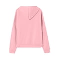 thumbnail image 6 of ManxiVoo Custom Text Photo Hoodie For Women Zip Up Pullover With Sleeve Design Your Own Graphic M Size Pink, 6 of 6