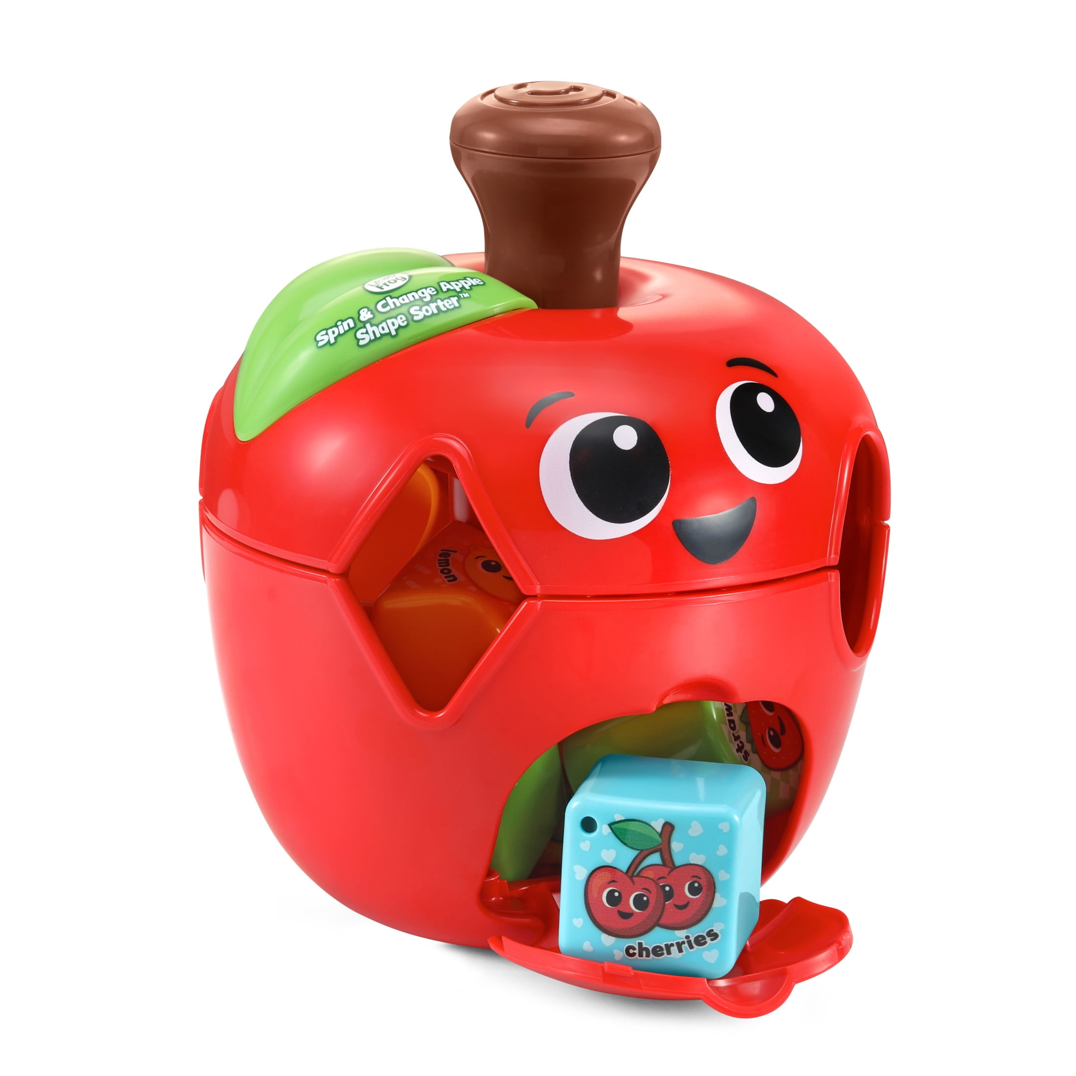 LeapFrog Spin & Change Apple Shape Sorter with Accessories, Baby and Toddler Toys  (图5) LeapFrog Spin & Change Apple Shape Sorter with Accessories, Baby and Toddler Toys  (图5)