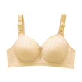 thumbnail image 1 of dmqupv Bras for Women No Steel Ring Thin Women Bra Hole Lace Breathable Gathers Underwear Comfort Bra A 46/105BC, 1 of 4