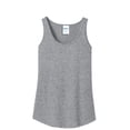 thumbnail image 5 of Port & Company Ladies Core Cotton Tank Top-4XL (Athletic Heather), 5 of 6