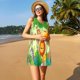 thumbnail image 3 of Balery African Animals in the Jungle Vestidos de verano para mujer con estampado: vestido holgado sin mangas, vestido playero informal y cómodo para días calurosos., 3 of 7