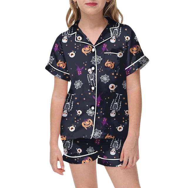 Ensemble de Pyjama d'Halloween pour Enfants – et Confortable pour Petits