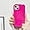 Hot Pink Jelly, variant on Case for iPhone 14,Cool Hot Pink Bubble Design 3D Meteorite Pattern Wave Curly Wave Frame Glitter Case,Shockproof Soft TPU Protective,for iPhone 14 Case 6.1 inches