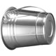 thumbnail image 1 of unbranded Balde Para Hielo Plateado De Acero Inoxidable Ideal Para Uso Doméstico Y Eventos Modernos, 1 of 8
