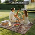 thumbnail image 4 of Farmhouse Animals Outdoor Rug for Patio/Deck/Porch, Non-Slip Large Area Rug 3 x 5 Ft, Country Cows Horses Donkeys Farm Indoor Outdoor Rugs Washable Area Rugs, Reversible Camping Rug Carpet Runner, 4 of 8