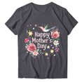 thumbnail image 5 of Busydd Women's T-Shirts Mother's Day Round Neck Graphic Tees Casual Basic Summer Short Sleeve Tops for Women XL, 5 of 5