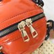 thumbnail image 4 of Bolso de hombro con forma de calabaza para mujer, bandolera de piel sintética con forma de pelota de baloncesto, bolso de mano con cadena para Halloween, color blanco, grande, 4 of 4