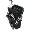 thumbnail image 4 of YOUI-GIFTS 3-Layers Crossbody Bag Cellphone Pouch Armband Wallet Nylon Smartphone Purse with Earphone Hole, 4 of 7