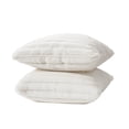 thumbnail image 4 of Mainstays 18" x 18" Ivory Channel Faux Fur Decorative Pillow Covers (2 Count), 4 of 5