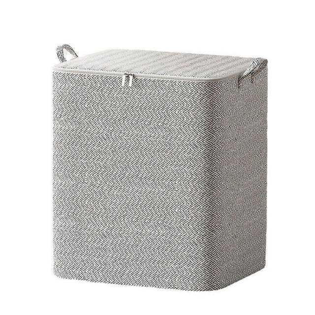 Spacious 220L Fabric Storage Bag for Comforters and Seasonal Clothing with Easy Carry Handles Space Saving Designs