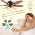 thumbnail image 2 of Kit de control remoto para ventilador de techo Prichor con regulador de luz, 2 of 7