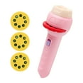thumbnail image 1 of 1 Set Projector Toy Manual Early Educational Plastic Sturdy Slide Flashlight Toy for Bedtime, 1 of 8