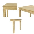 thumbnail image 5 of Martha Stewart Bella Farmhouse Solid Wood Parsons Dining Table in Natural, 5 of 9
