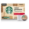 Starbucks Toasted Graham Flavored Ground Coffee K-Cup Pods (10 Count Box)