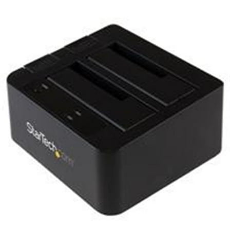 Startech.com  USB 3.1 Dual-Bay Dock for 2.5 & 3.5 in. SATA SSD-HDDs - Black