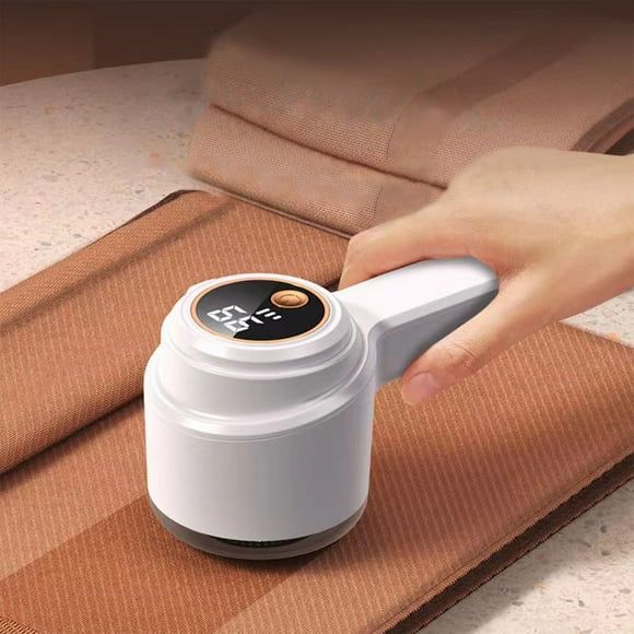 XYAIYT Portable Fabric Shaver and Lint Remover Hair Shaver Rechargeable 2 in 1 Hairball Clean Machine for Home Use with Stainless Steel Mesh Protective Device and Digital Display