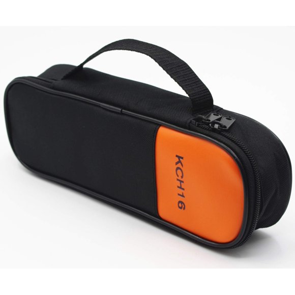 TestHelper KCH16 Double Fermeture Éclair Étui Souple/sac pour Fluke T5-1000/ T5-600/ T6-1000/ T6-600 Pince Mètre Ou Testeur de Tension Électrique