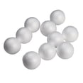 thumbnail image 3 of MYG Party 10pcs Solid Foam Ball Polystyrene Balls Round Tree White 50mm-100mm, 3 of 10