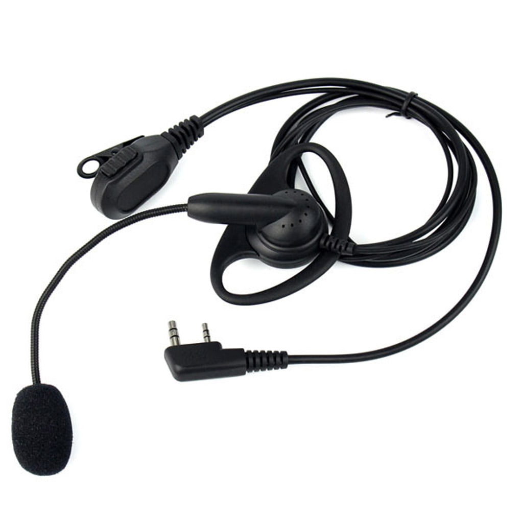 KPG82D +MIC Earpiece Ear Piece for Walkie Talkie Kenwood KPG74D KPG75D