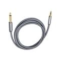 thumbnail image 4 of Cable de audio AUX para guitarra eléctrica, compatible con interfaces de audio y ecualizadores. 1 metro, 4 of 9