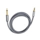 thumbnail image 4 of Cable de audio para guitarra de 6,35 mm a 3,5 mm TRS macho a macho, mono a estéreo para mezcladores 1 metro, 4 of 9