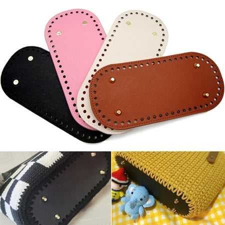 

Xinhuadsh Bag Bottom Plate 52 Hole Rivet Design Reduced Wear DIY Bags Elegant Round Handwoven Bag Base Bag Making
