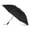 Black, variant on Reverse Close Folding Inbrella with Auto Open Close and Compact, Windproof Design, Flower Garden, 46"
