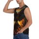 thumbnail image 3 of Balery Cool Black Eagle Camisetas sin mangas para hombre, absorbe la humedad y protege contra el mal olor.-Large, 3 of 7