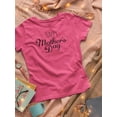 thumbnail image 3 of Mother's Day Simple Text Shaped T-Shirt Women -Image by Shutterstock, Female Large, 3 of 4