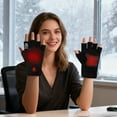 thumbnail image 5 of ERK Rechargeable Heated Fingerless Screen Cycling With Timer, 5 of 5