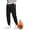 Black, variant on (M-5XL) Big and Tall Men's Fall and Winter Pant Loose Padded Warm Sweat Pants Fashion Thickened Solid Drawstring Trousers Gray XXL