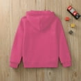 thumbnail image 4 of Siilsaa Essentials Boys and Toddlers' Fleece Zip-Up Hoodie Sweatshirt Y01-Hot Pink,10-11 Years, 4 of 4