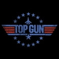 thumbnail image 2 of Men's Top Gun Circle of Stars Logo  Graphic T-Shirt, 2 of 5