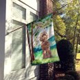 thumbnail image 2 of Carolines Treasures CK2023CHF sous l'Arbre Labradoodle Drapeau Toile Maison Taille, 2 of 4