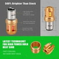 thumbnail image 4 of Alla Lighting Miniature 12V BAY15D Base 7528 1157 LED Bulbs, 6000K Xenon White, Super Bright Signal, Backup Reverse, Brake, Tail Lights, DRL Replacement 2056 3496 P21/5W 1034, 4 of 8