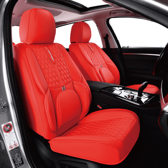 Car Seat Covers for Toyota Tacoma 2001-2023 Perfect Fit for Car Seats, Waterproof Faux Leather, Protecting Car Interiors, 5-Seat Full Set, Easy Installation