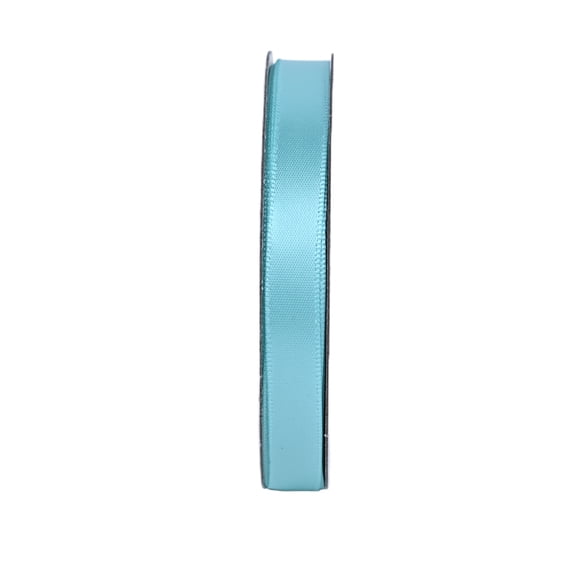 Gwen Studios 3/8" Aqua Satin Ribbon, 6 Yards