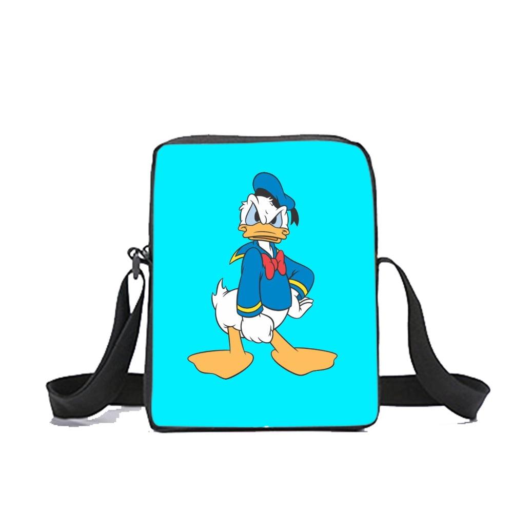 Donald Duck Backpack Super Cool Rucksack for Boys Girls 3 in 1 School Bag  Set 3Pcs,size2