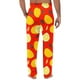 thumbnail image 5 of Pantalones largos para hombre con estampado de cintura elástica y bolsillo con cordón, pantalones largos de poliéster para hombre, 5 of 5