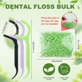 thumbnail image 4 of Bulk dental floss sticks, dental use floss sticks bulk wholesale, for home, travel, braces, and sensitive teeth, dental hygiene essential 1500, 4 of 4