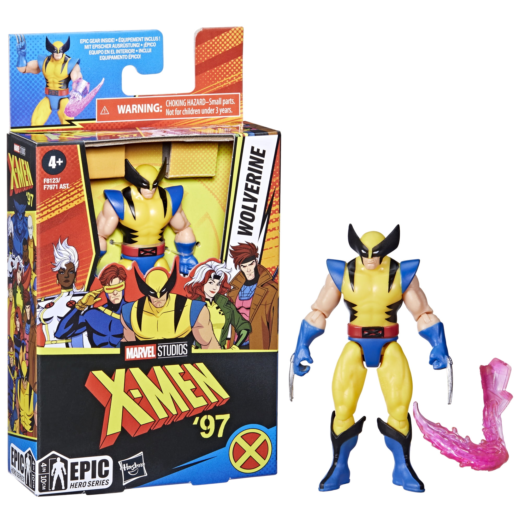 X-MEN 97 エックスメン ウルヴァリン フィギュア 5体 セット Hasbro Marvel X-Men 97 Action Figure 5-Pack, Includes Storm, Rogue