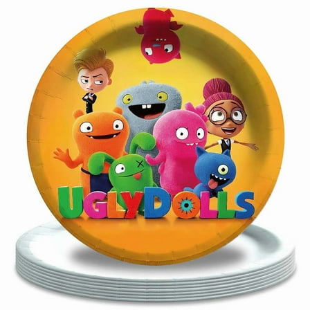 Ugly Doll Birthday Decorations Plates Party Supplies Tableware Disposable Dinnerware
