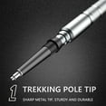 Outdoor Trekking Poles Walking Cane Camping Hiking Survival Stick