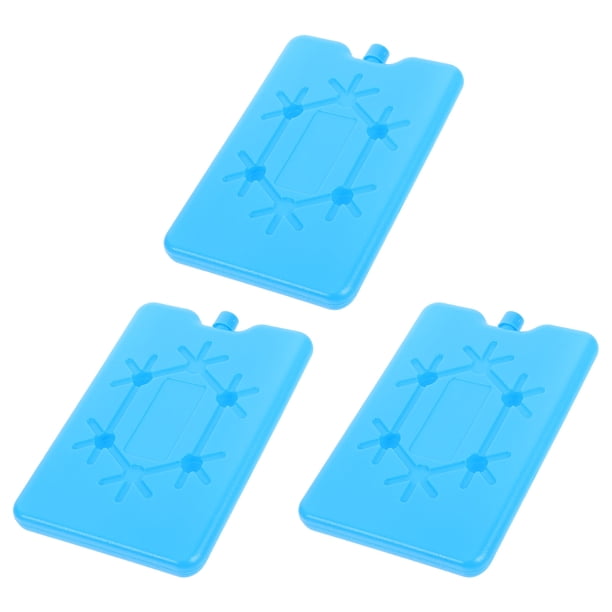 BRIGHTFUFU 3Ud Paquetes Fríos Reutilizables Para Hielo En Cooler Bolsa Con Y Antiderrames
