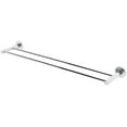 thumbnail image 3 of Alno A8325-24 Contemporary I 24" Wide Double Towel Bar - Black, 3 of 6