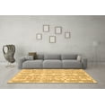 thumbnail image 3 of Ahgly Company Indoor Rectangle Abstract Brown Modern Area Rugs, 2' x 3', 3 of 4