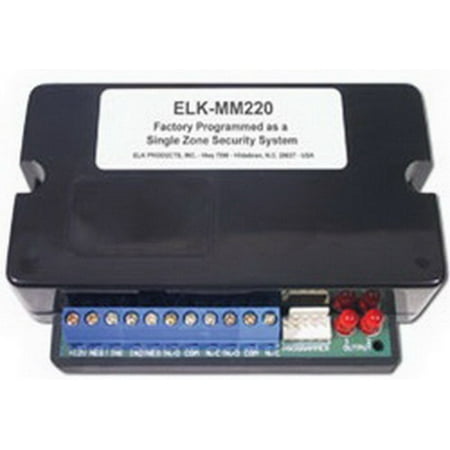 Elk Products Controller; 2 Input, 2 Output, Programmable, ELK-MM220