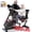 Black with Arm Exercise, variant on HARISON Recumbent Exercise Bike for Home, 400 LBS Capacity Heavy Duty Recumbent Bike, Stationary Bike with Bluetooth for Seniors & Home Use