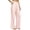 Pink, variant on JSROAC Vertical Stripe Pants for Womens Elastic Waist Wide Leg Lounge Pants Loose Casual Straight Trousers Casual Lightweight Daily Bottoms