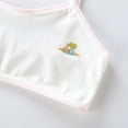 thumbnail image 2 of Ropa interior de algodón para niños en desarrollo, para estudiantes de primaria, para niñas, con tirantes, para niñas grandes, sujetador fino para niñas, top tipo tubo para niñas, 2 of 5